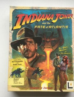 Commodore Amiga Spiel Indiana Jones and the Fate of Atlantis - Fulda