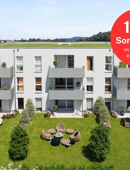 **KfW-40-QNG** Durchdacht! Barrierefreie 3,5-Zimmer-Eigentumswohnung mit Gartenanteil - Bergatreute