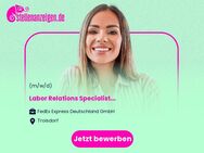 Labor Relations Specialist (m/w/d) - Frankfurt (Main)