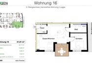 NEU | 2-Zimmer-Wohnung mit ca. 61 qm in bester Lage in Bamberg - Bamberg