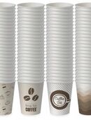 EINWEG-PAPPBECHER FÜR KAFFEE ECO 50 Stück Gastro Restaurant Catering Imbiss Bar in 42105