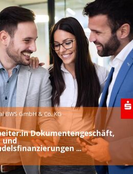 Sachbearbeiter:in Dokumentengeschäft, Garantien und Außenhandelsfinanzierungen (m/w/d) - Ulm