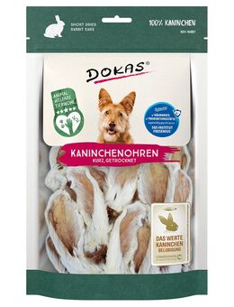 Dokas Kaninchenohren mit Fell - Sparpaket: 6 x 100 g