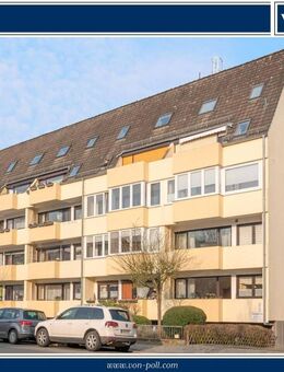 Gut geschnittene Etagenwohnung mit Loggia und Garage - Bremen