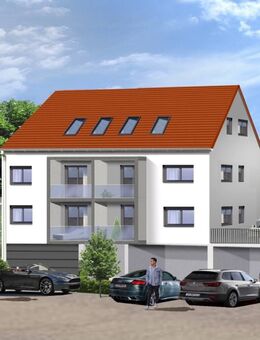 Neubau! "Großzügigen 4-Zimmer-Dachgeschosswohnung in Günzburg-Leinheim" - Günzburg