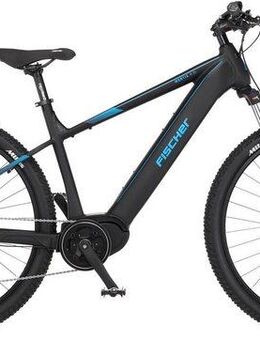 FISCHER Fahrrad E-Bike Mountainbike MONTIS 4.5i 522, 10 Gang Shimano Deore Schaltwerk, Kettenschaltung, Mittelmotor, 522 Wh, (mit Fahrradschloss), Pedelec, Elektrofahrrad für Damen u. Herren, MTB