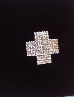 Anhänger Kreuz Silber mit Zirkonia - Kolkwitz