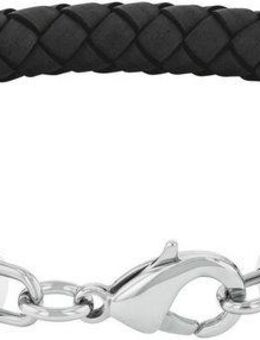 Tommy Hilfiger Lederarmband ICONIC TH BRAIDED LEATHER, 2790545, 2790546, mit Emaille