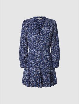 Pepe Jeans Minikleid ANNA mit ganzflächigem Muster