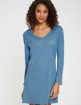 s.Oliver Nachthemd (1-tlg) mit Trompetenärmeln