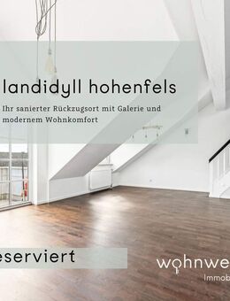 RESERVIERT: Landidyll Hohenfels - Ihr sanierter Rückzugsort mit Galerie und modernem Wohnkomfort - Hohenfels (Baden-Württemberg)