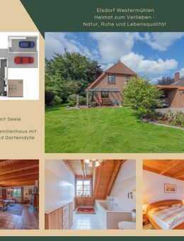 Ein Zuhause mit Seele - Hochwertiges Einfamilienhaus mit Sonnenterrasse und Gartenidylle - Elsdorf-Westermühlen