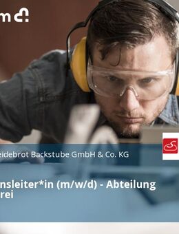 Produktionsleiter*in (m/w/d) - Abteilung Feinbäckerei - Berlin