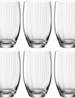 LEONARDO Longdrinkglas POESIA, Kristallglas, 460 ml, 6-teilig