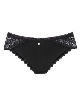 s.Oliver Slip Romane mit graphischer Spitze in transparenter Optik