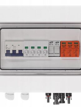 ANSCHLUSSKASTEN SOLAR PHOTOVOLTAIK DC/AC 1-Strings - 12 Module - Wuppertal