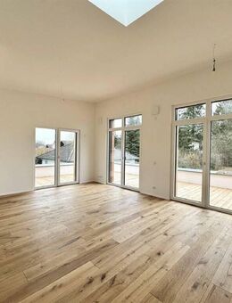 Lichtdurchflutete 3-Zimmer-Neubauwohnung mit großer Dachterrasse in Vilsbiburg! - Vilsbiburg