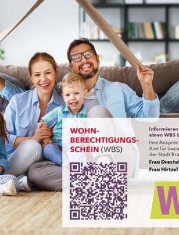 WBG 2- Zimmerwohnung mit Wohnberechtigungsschein! - Brandenburg (Havel)