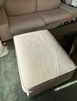 Couch mit Hocker - Itzehoe