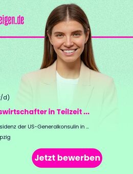 Hauswirtschafter (m/w/d) in Teilzeit in der Residenz der US-Generalkonsulin in Leipzig - Leipzig