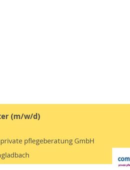 Pflegeberater (m/w/d) - Mönchengladbach