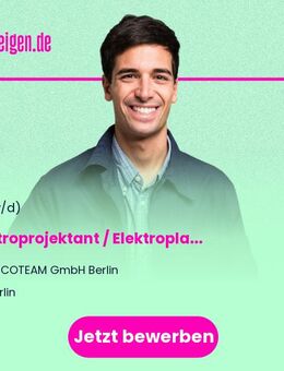 Elektroprojektant / Elektroplaner (w/m/d) - Berlin