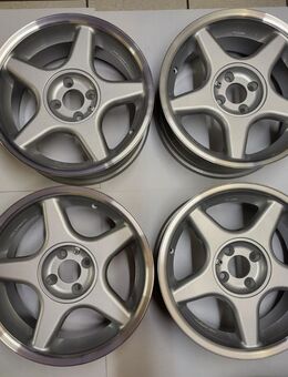 4x Brock B1 kristallsilber lackiert 7,5x16 ET35 LK 4x98 ML63,4 Alufelgen 16 Zoll - Euskirchen Zentrum