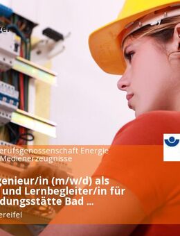 Elektroingenieur/in (m/w/d) als Dozent/in und Lernbegleiter/in für unsere Bildungsstätte Bad Münstereifel - Bad Münstereifel