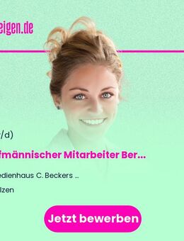 Kaufmännischer Mitarbeiter Bereich Logistik (m/w/d) - Uelzen