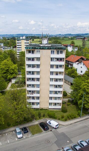 3-Zimmerwohnung vermietet mit bestem Ausblick