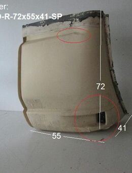 Tabbert Seitenteil für Gaskastendeckel gebraucht RECHTS ca 72 x 55 x T41 (zB 540 B 97) Sonderpreis - Schotten Zentrum