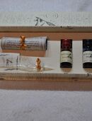 Kalligraphie Set 0398 klar mit Glasschreibfeder und 3 x 10 ml Tinte  in einer Geschenkbox in 63739