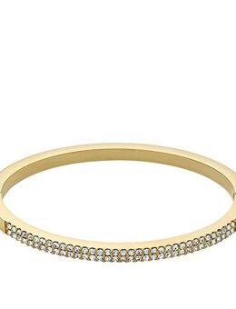 Fossil Armreif Schmuck Geschenk Edelstahl ELLIS, mit Glasstein