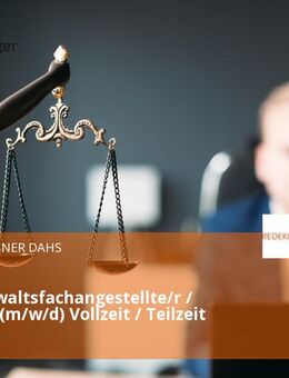 Rechtsanwaltsfachangestellte/r / Assistenz (m/w/d) Vollzeit / Teilzeit - München