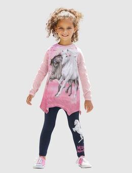 Miss Melody Shirt & Leggings (Set, 2-tlg) mit schönem Pferdemotiv