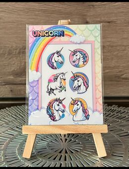 Sticker | Unicorn | Aufkleber | Stickerbögen |selbstklebend| NEU - Dresden