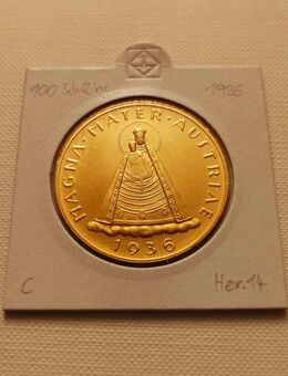 100 Schilling Gold 1936 (Magna Mater) - Lübeck