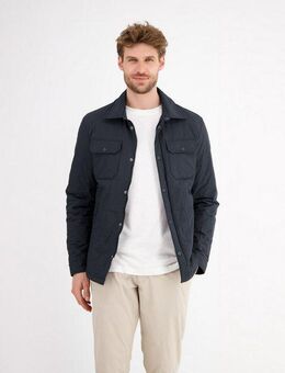 LERROS Hemdjacke LERROS Overshirt-Jacke, leicht gefüttert Wasserabweisend