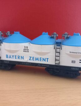 Fleischmann H0 5480 Güterwaggon Silowagen "BAYERN ZEMENT" - Gelsenkirchen Buer