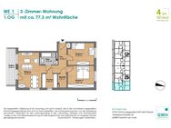 Sehr schön geschnittene 3 ZKB Wohnung in Laatzen - Rethen, Neubau! - Laatzen