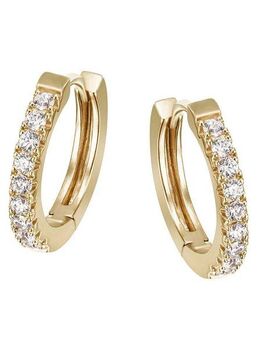 Firetti Paar Creolen Schmuck Geschenk Silber 925 Ohrschmuck glitzernd, mit Zirkonia (synth)