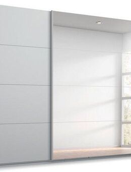 rauch Schwebetürenschrank Kleiderschrank Schrank Garderobe BESTSELLER KOLUNA mit Spiegel (Breiten 203/271/315/360 cm Höhen 210/229 cm) inkl. 2 Innenschubladen sowie extra Einlegeböden MADE IN GERMANY