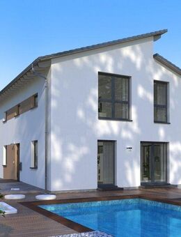 Ein­fa­mi­li­en­haus mit versetztem Pultdach - Weidenberg