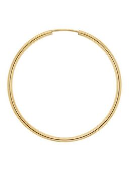 Vivance Paar Creolen 585/- Gelbgold glanz 40 mm