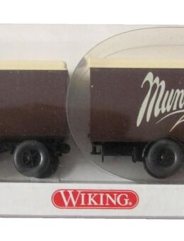 Mundi - Schokolade, Pralinen & Bonbons - MAN Büssing 8000 - Koffer-Hängerzug Oldie - von Wiking - Doberschütz