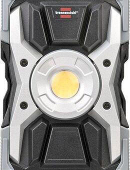Brennenstuhl LED Arbeitsleuchte RUFUS, Ein-/Ausschalter, USB-Anschluss mit Ladefunktion, mehrere Helligkeitsstufen, LED fest integriert, Tageslichtweiß, mit Powerbank-Funktion, inkl. Ladekabel