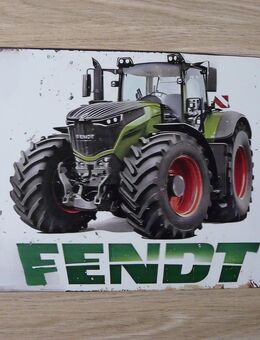 FENDT -- Metallschild / Blechschild - Leverkusen