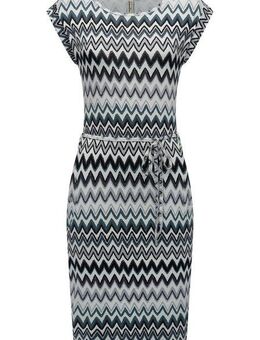 Ragwear Sommerkleid Taggien Print Leichtes, bequemes Midikleid mit Muster