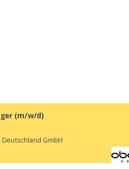 Store Manager (M/W/D) - Jettingen