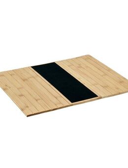 KESPER® Tablett Sofatablett/-ablage, FSC, 42 x 34 cm, Bambus, (1-tlg), flexible Ablage aus Bambus mit Filzeinsatz fürs Sofa